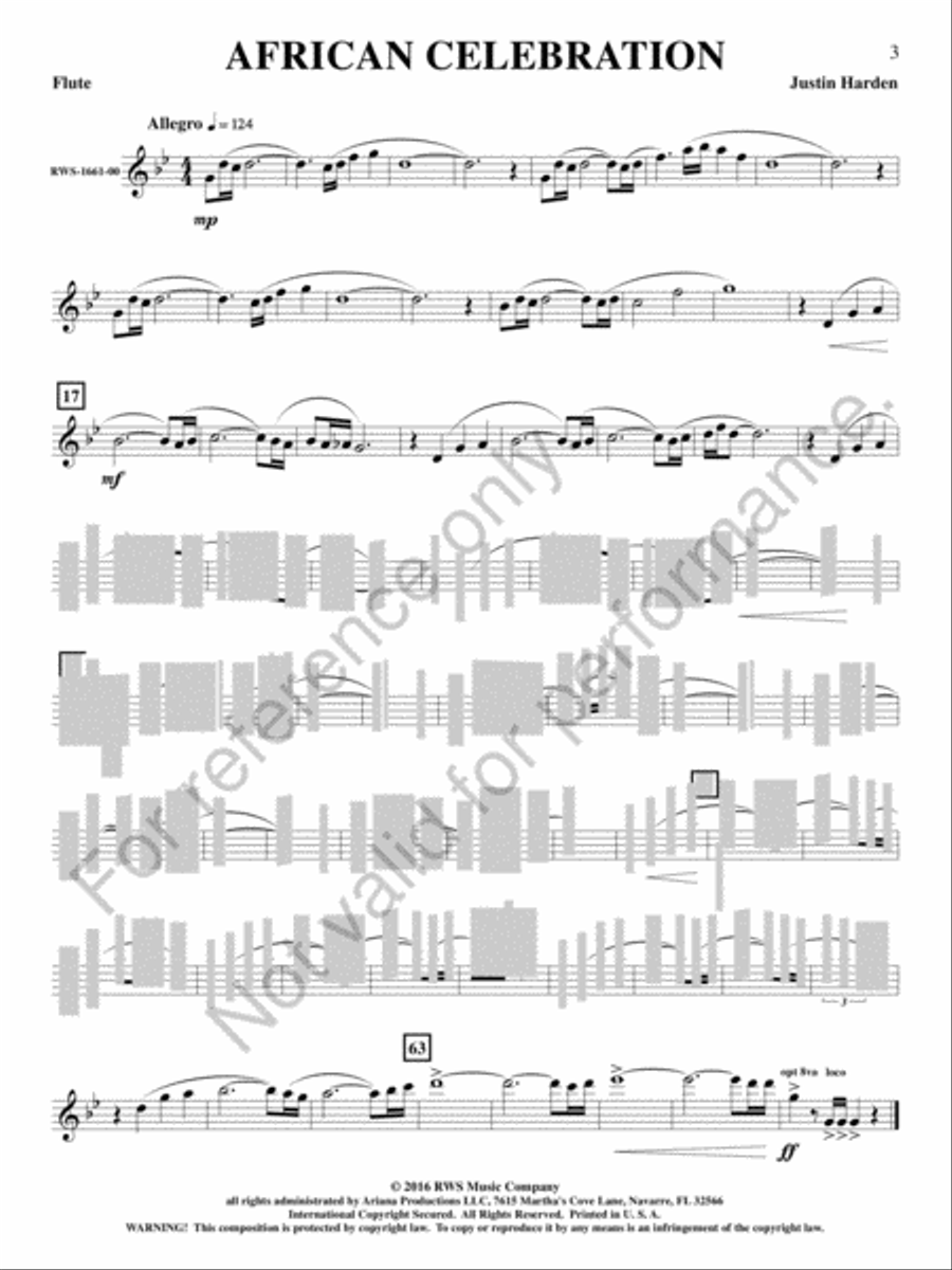 Solos Around the World Solos Around the World Flute Solo scores gallery preview page 4