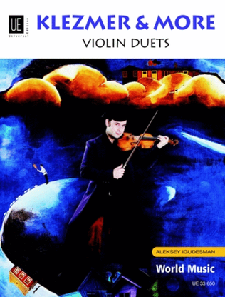 Book cover for Klezmer Violin Duets