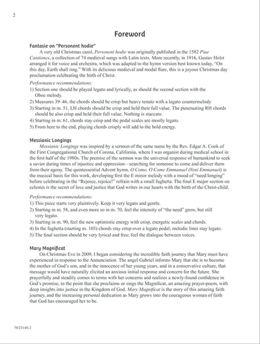 Messianic Longings Organ scores gallery preview page 2