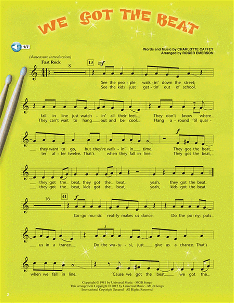 Making the Band Choir scores gallery preview page 3