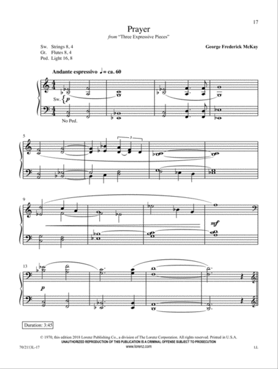 Quiet Reflections Quiet Reflections Organ Solo scores gallery preview page 6