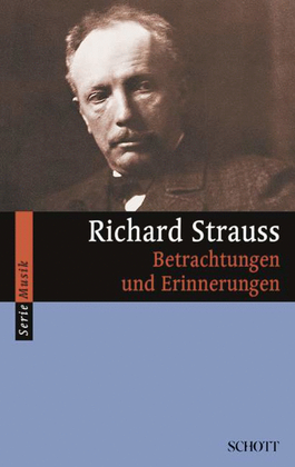 Book cover for Richard Strauss: Betrachtungen Und Erinnerungen