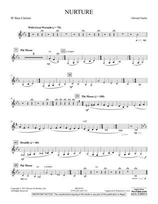 Nurture - Bb Bass Clarinet
