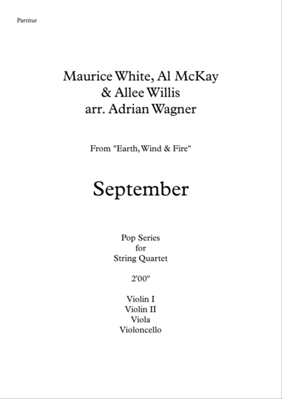 September String Quartet scores gallery preview page 2