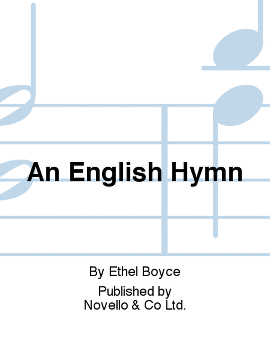 An English Hymn