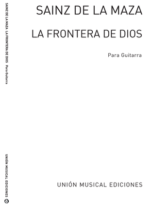 Book cover for La Frontera De Dios (Musica Para La Pelicula)