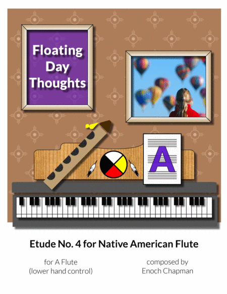 Etude No. 4 for "A" Flute - Floating Day Thoughts image number null
