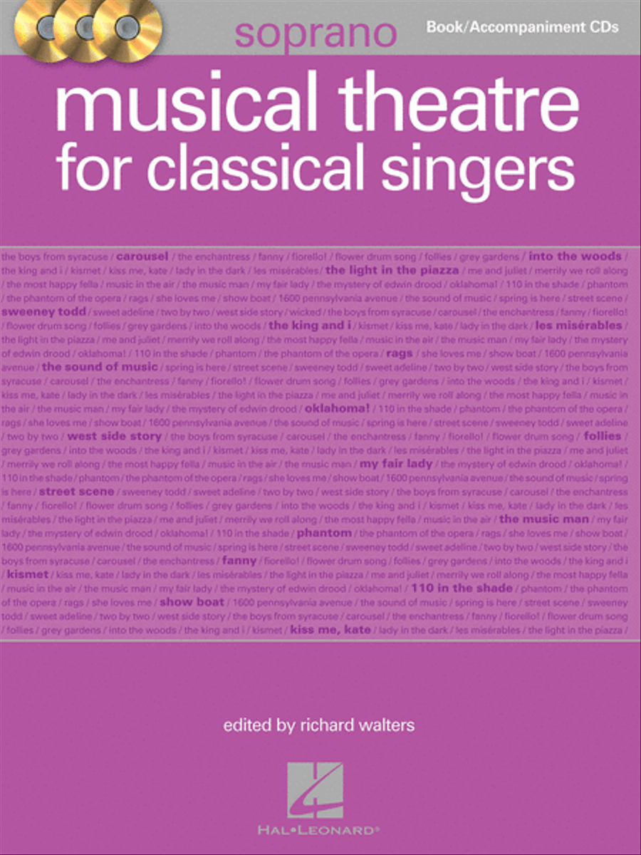 Musical Theatre for Classical Singers Voice scores gallery preview page 1