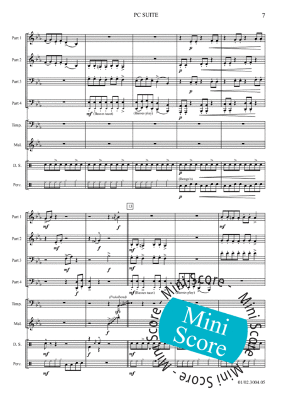 PC Suite Brass Band scores gallery preview page 11