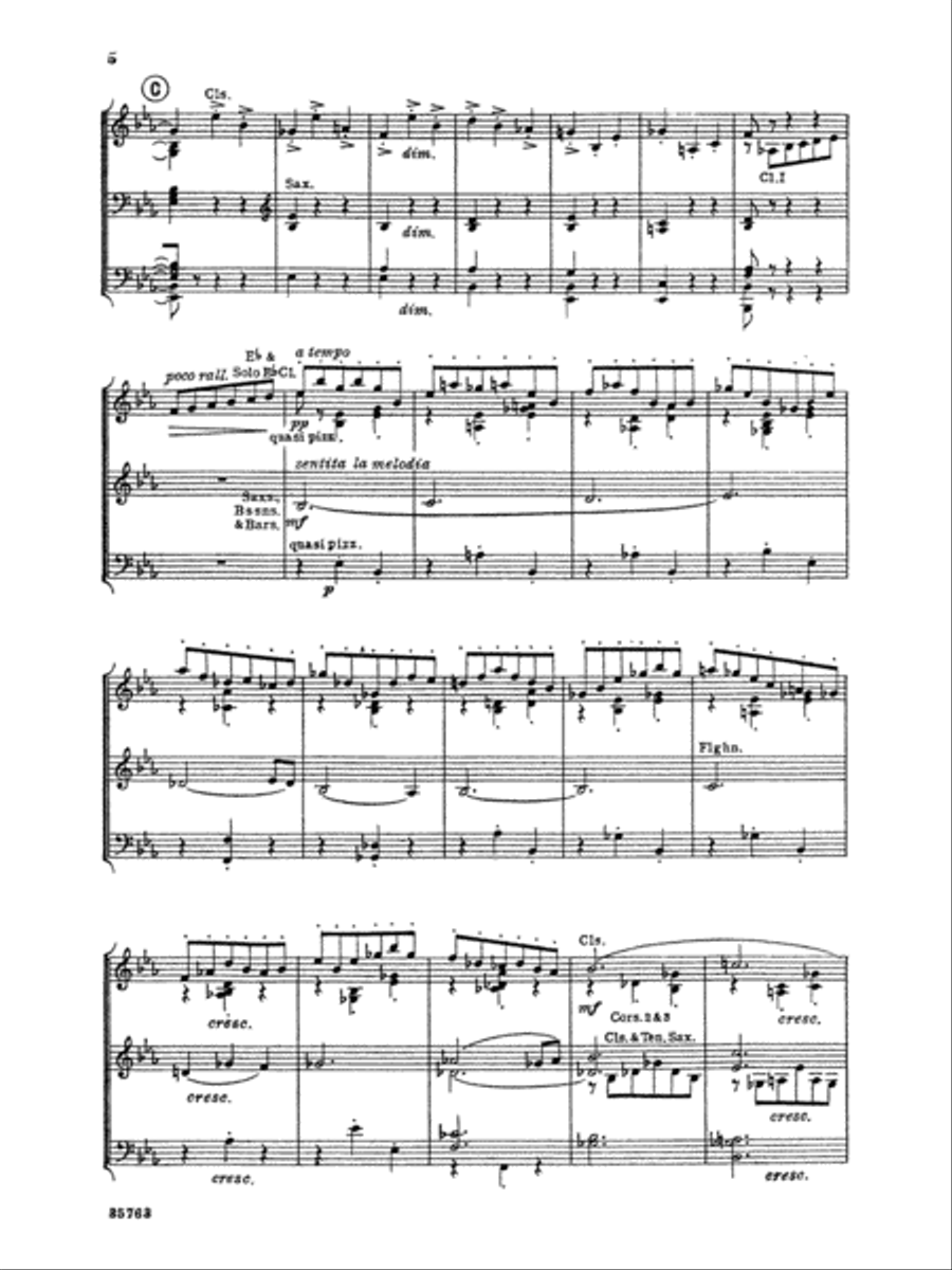 Goyescas Goyescas Concert Band scores gallery preview page 7