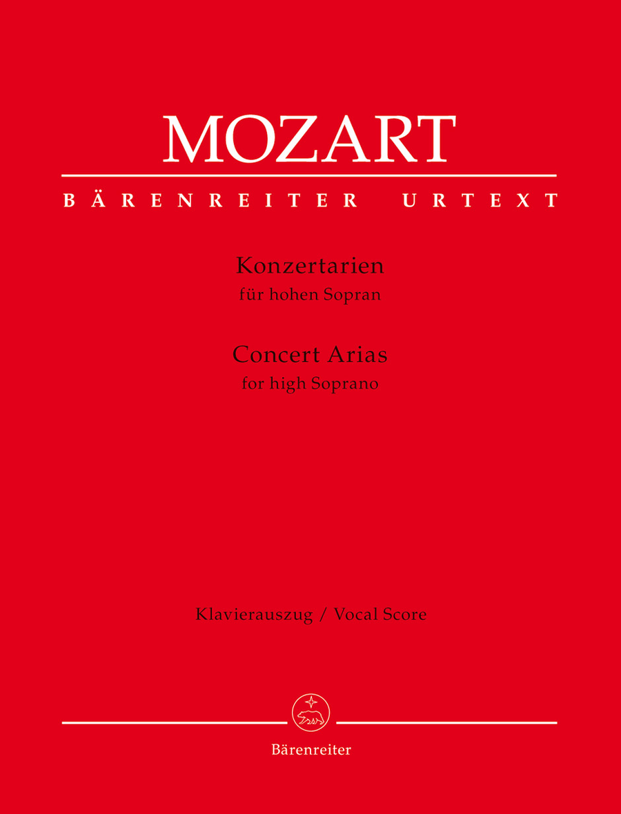 Concert Arias for High Soprano