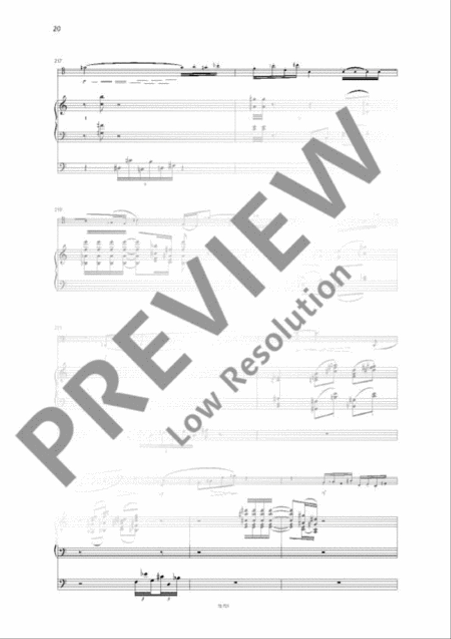 Fantaisie concertante Cello scores gallery preview page 20