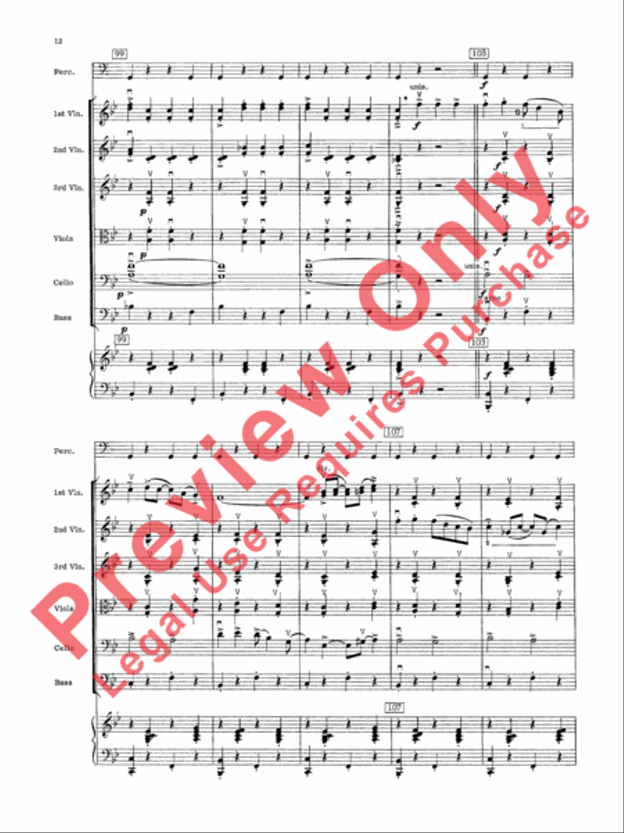 Sleigh Ride Sleigh Ride String Orchestra scores gallery preview page 13