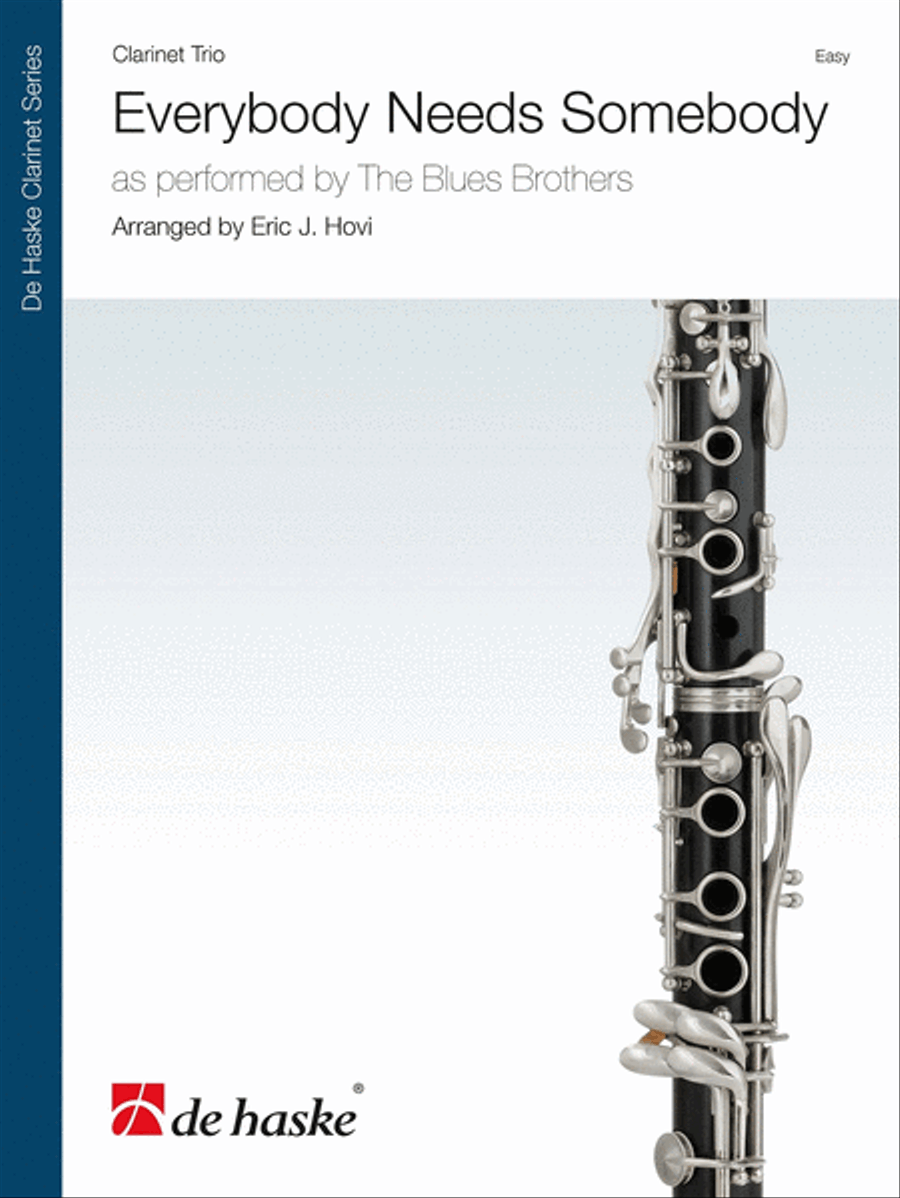 Everybody Needs Somebody Clarinet Trio scores gallery preview page 1