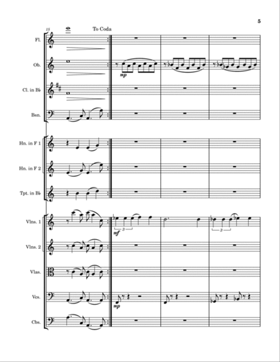 Sinfonia #30 Chamber Orchestra scores gallery preview page 5