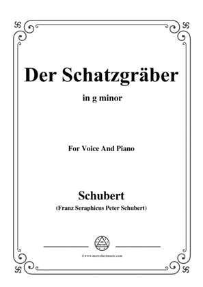 Schubert-Der Schatzgräber,in g minor,for voice and piano
