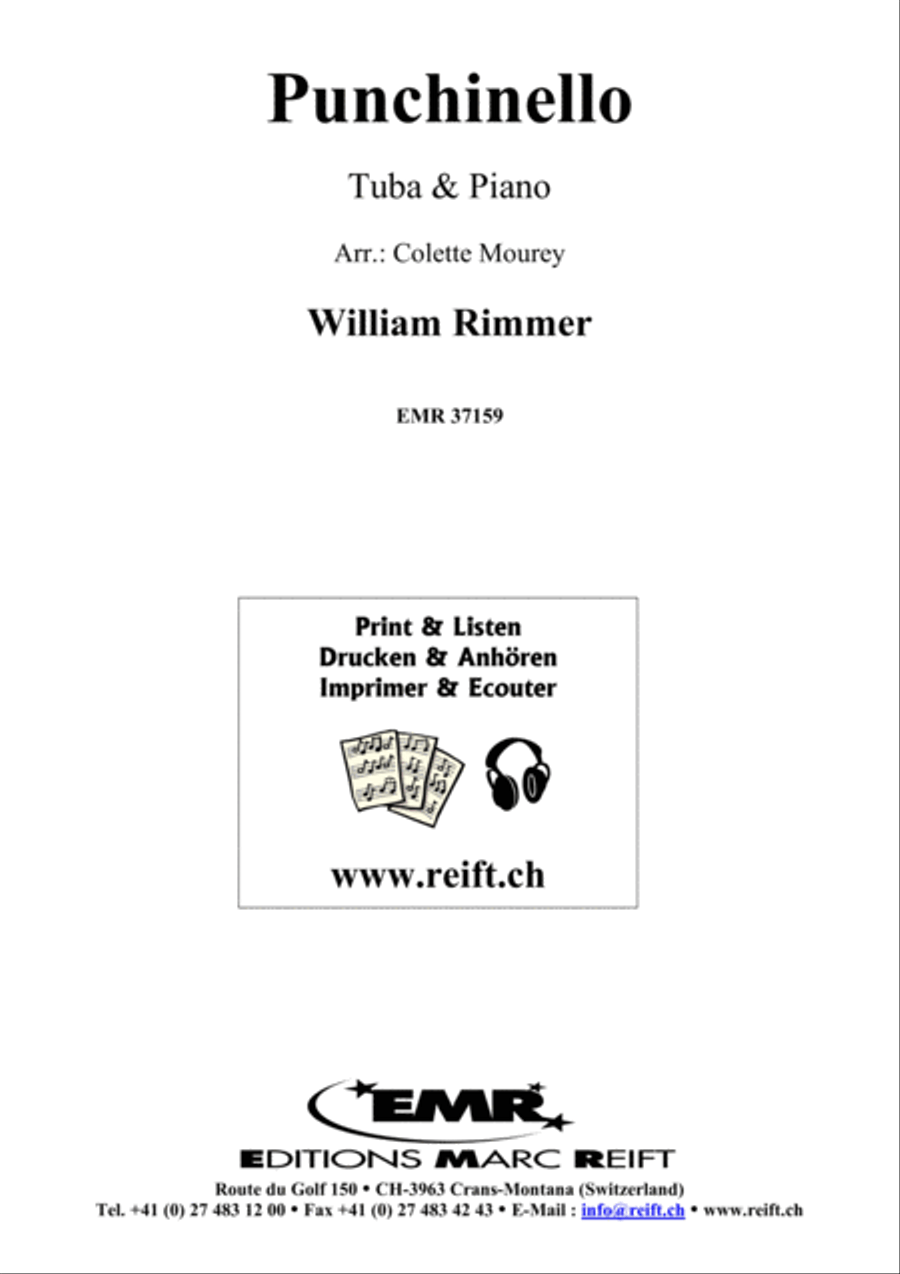 Punchinello Punchinello Tuba scores gallery preview page 1