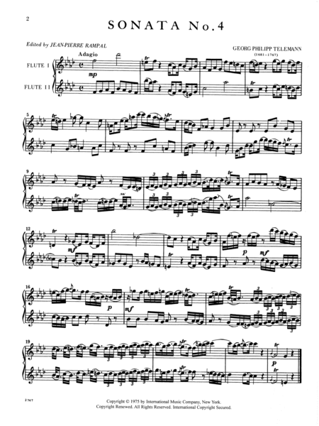 Six Sonatas, Series Ii: Volume II