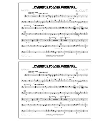 Book cover for Patriotic Parade Sequence - Electric Bass