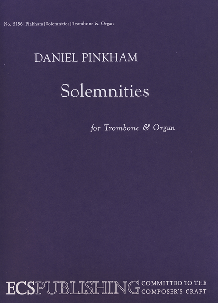 Solemnities (Score And Part)