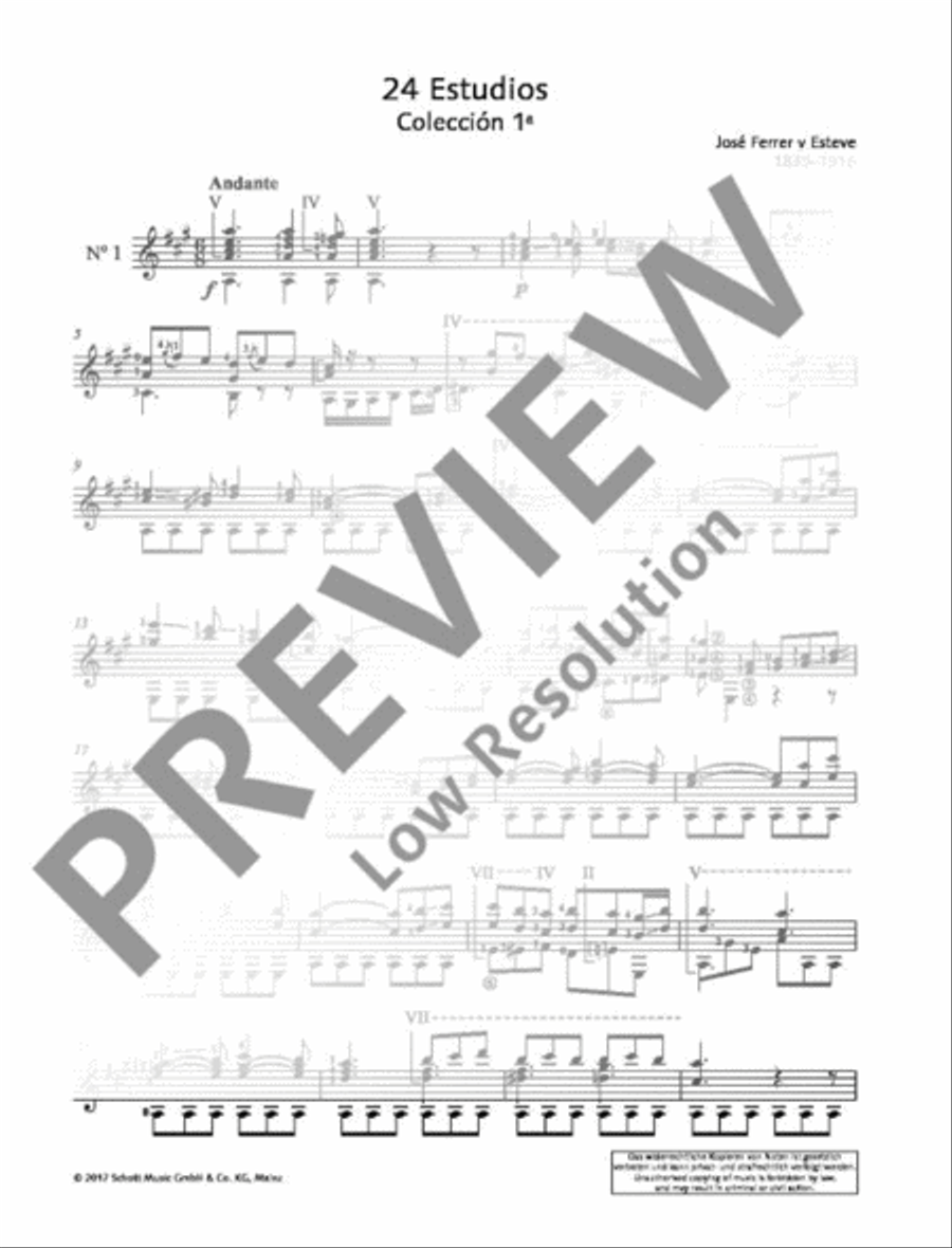 24 Estudios Guitar scores gallery preview page 6