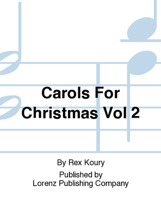 Book cover for Carols For Christmas Vol 2