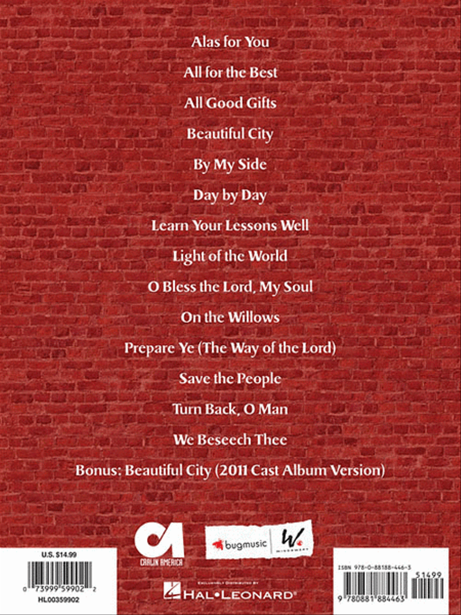 Godspell – Revised Edition Piano, Vocal scores gallery preview page 2