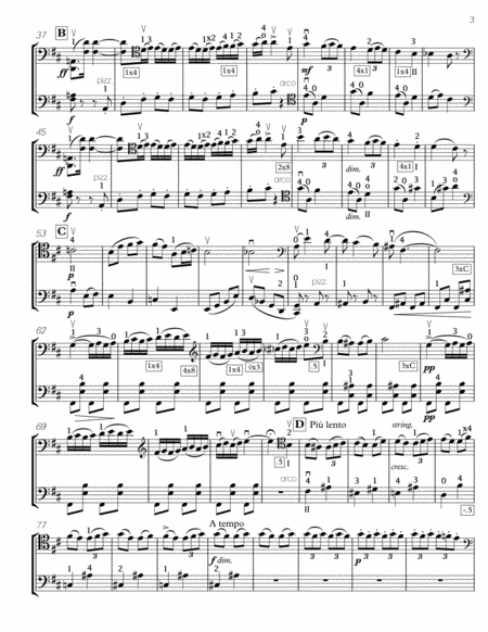 Allegro Appassionato for Two Cellos