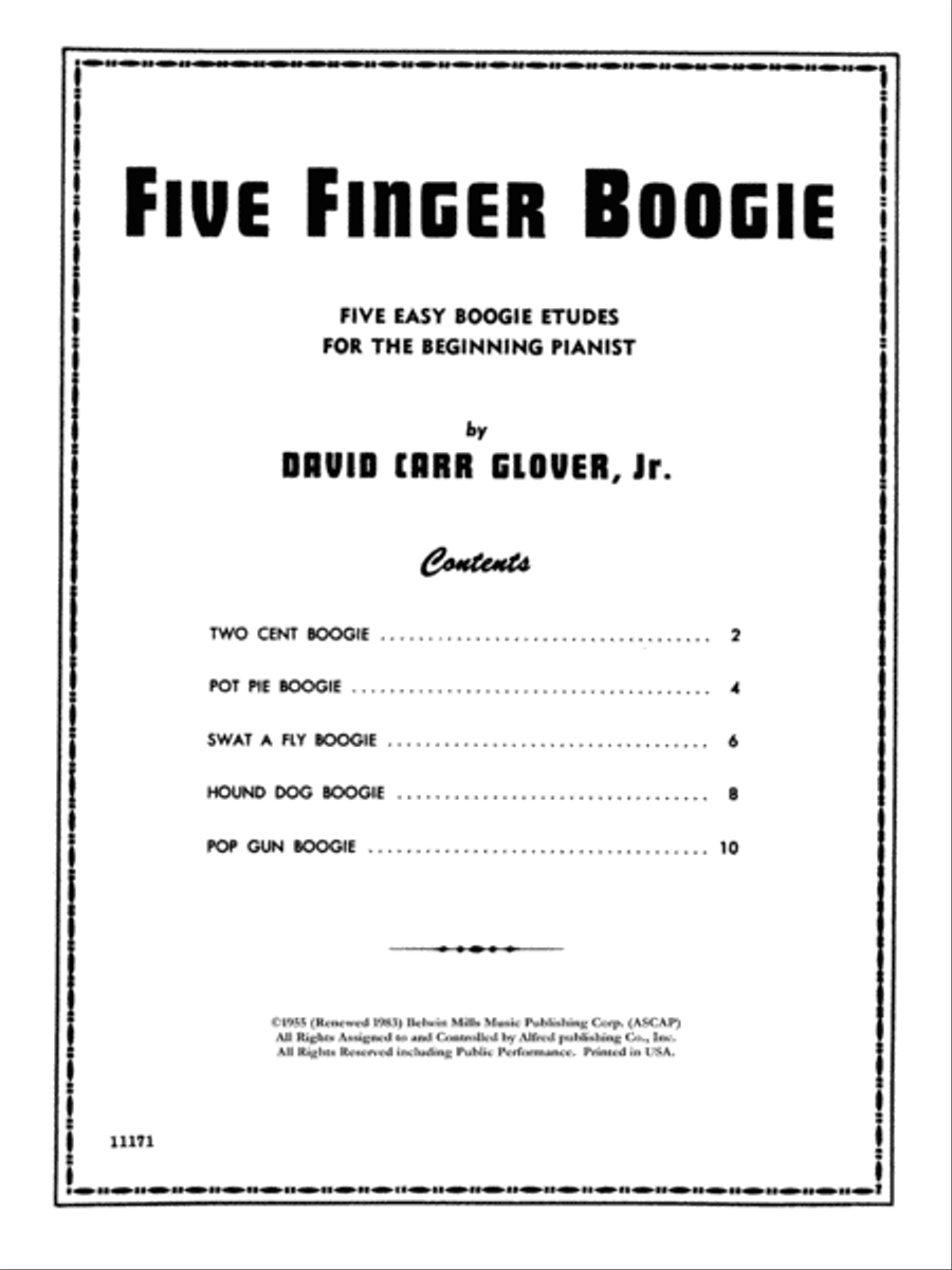 Five Finger Boogie Five Finger Boogie Piano Method scores gallery preview page 5