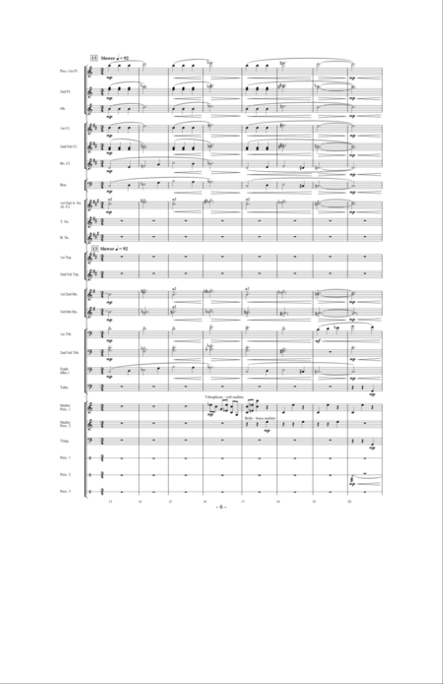 In Pursuit of Troy Concert Band scores gallery preview page 4