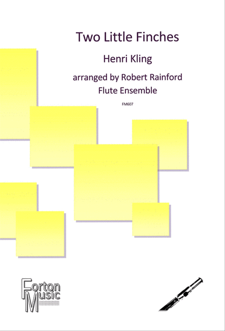 Two Little Finches Alto Flute scores gallery preview page 1