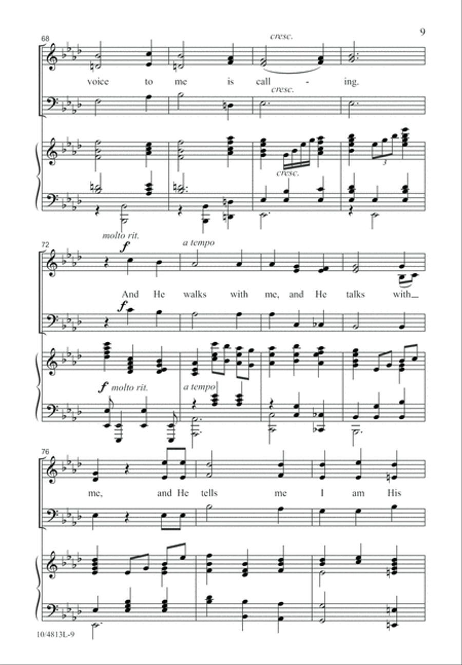 In the Garden 3-Part scores gallery preview page 9