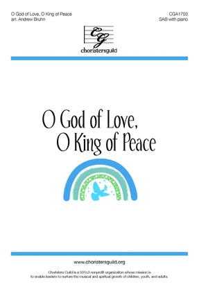 Book cover for O God of Love, O King of Peace - SAB