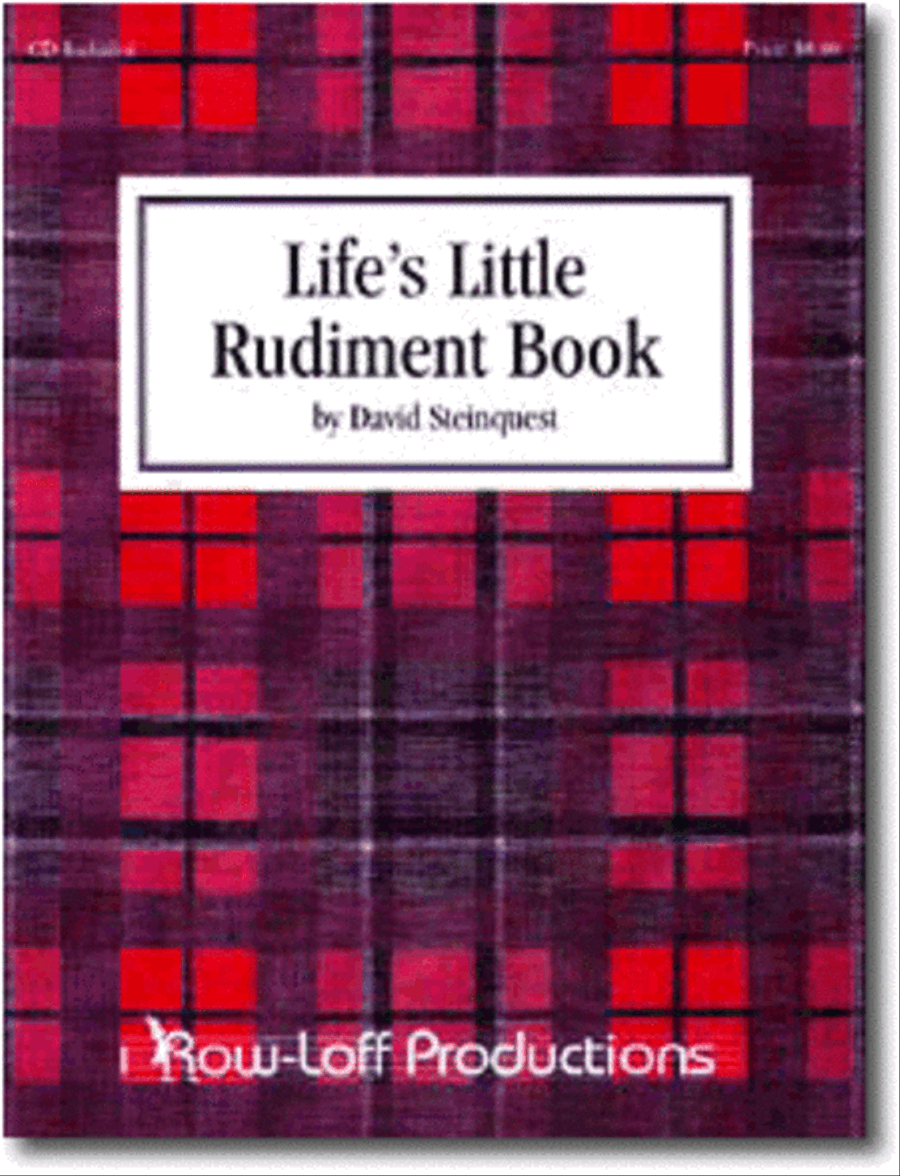 Life's Little Rudiment Book w/audio Percussion scores gallery preview page 1