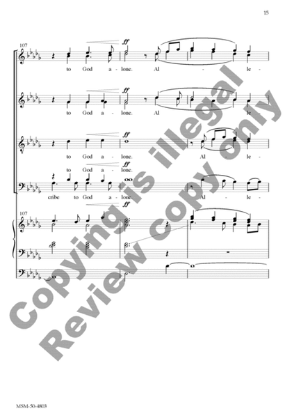 The Day of Resurrection (Choral Score) image number null