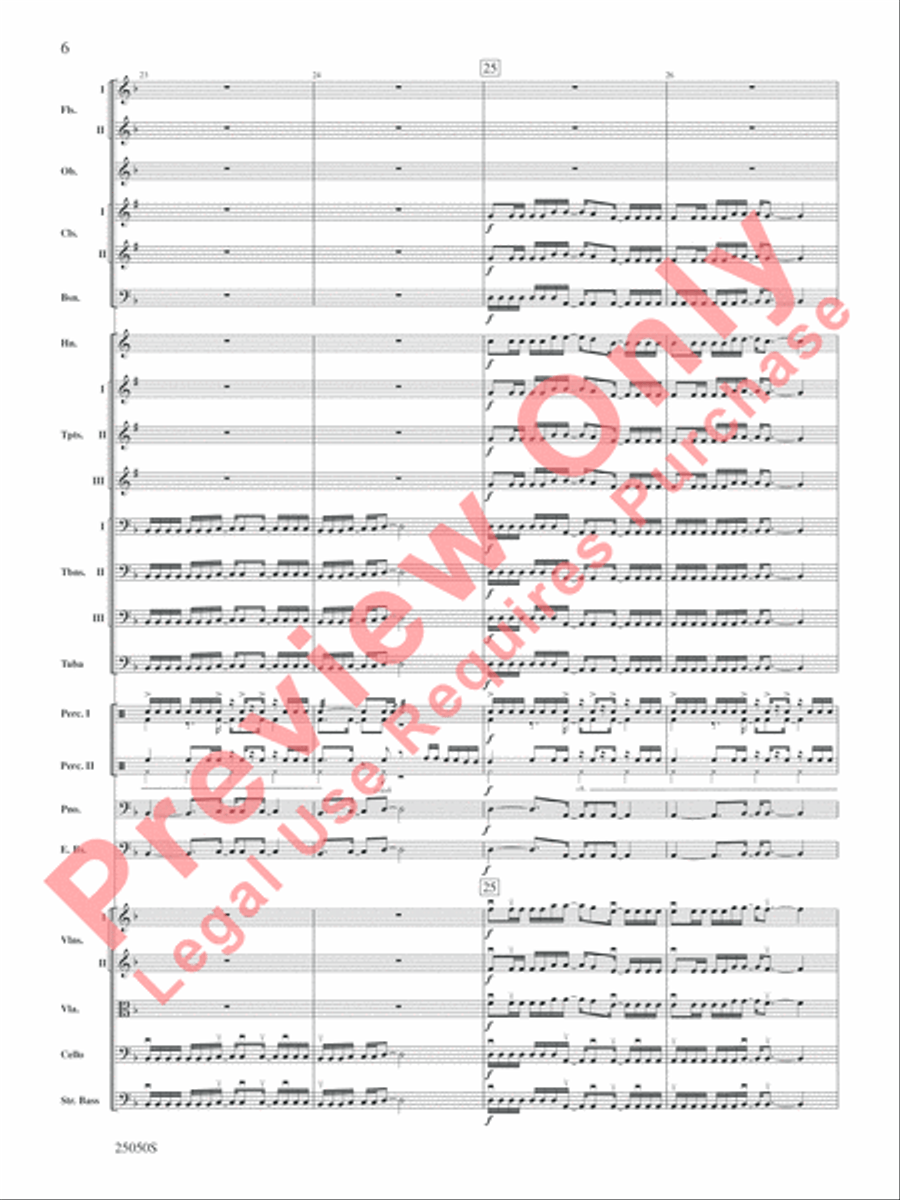 The Children of Sanchez The Children of Sanchez Full Orchestra scores gallery preview page 7