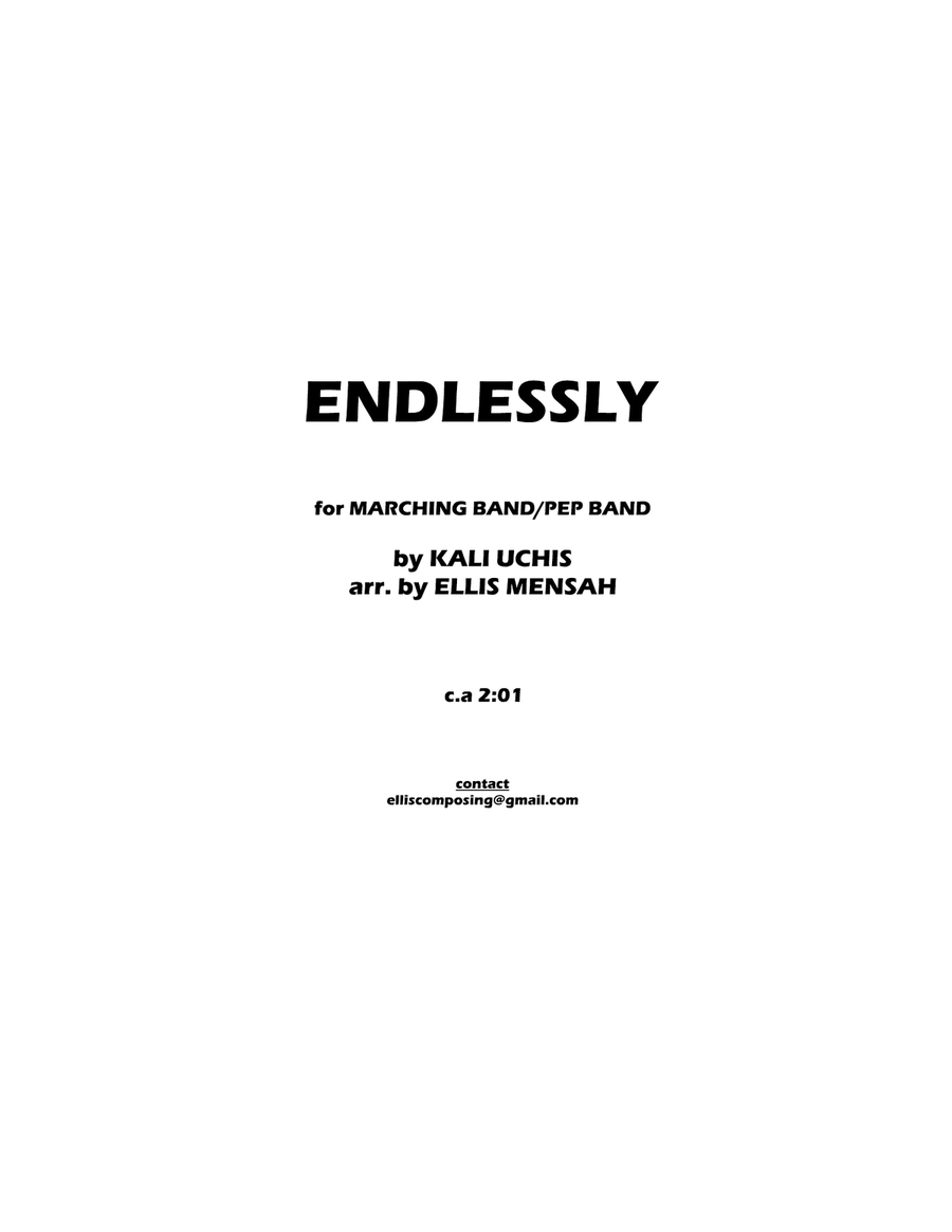 Endlessly Marching Band scores gallery preview page 1