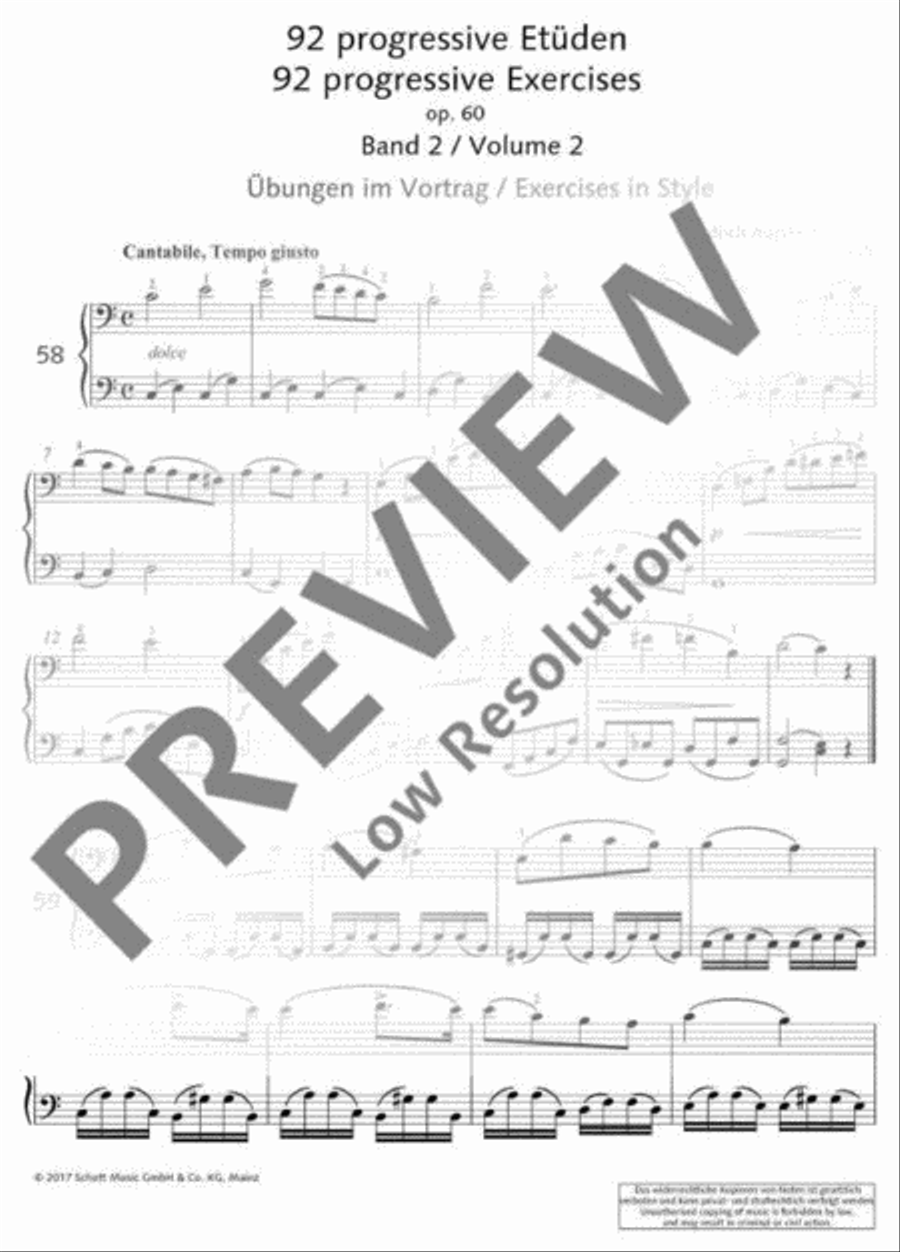 92 Progressives Exercises Cello scores gallery preview page 5