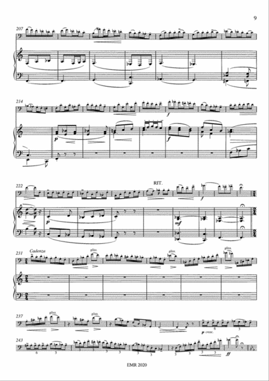 Concertino Piano Accompaniment scores gallery preview page 10