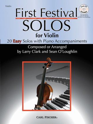 Book cover for First Festival Solos for Violin