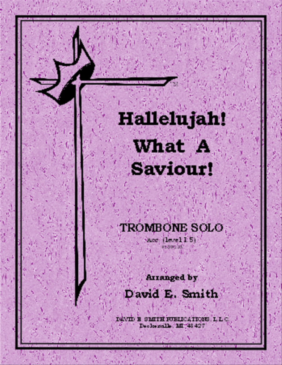 Hallelujah! What A Saviour! Flute scores gallery preview page 1