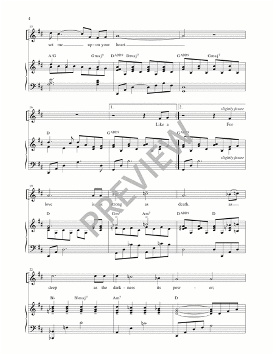 Blest Are Those Who Love You - Volume 2, Solos and Duets Sacred scores gallery preview page 6