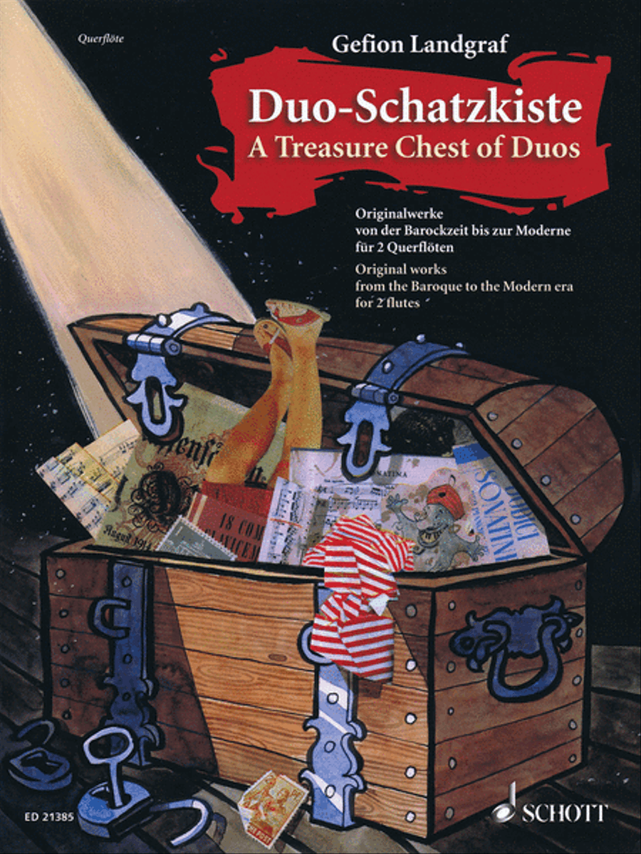 Duo-Schatzkiste A Treasure Chest of Duos Flute Duet scores gallery preview page 1