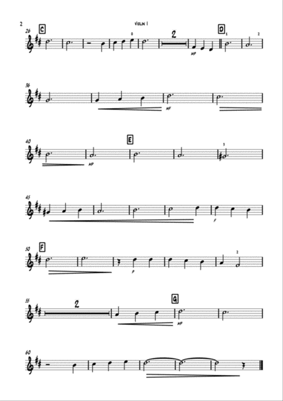 Annie's Song String Orchestra scores gallery preview page 6
