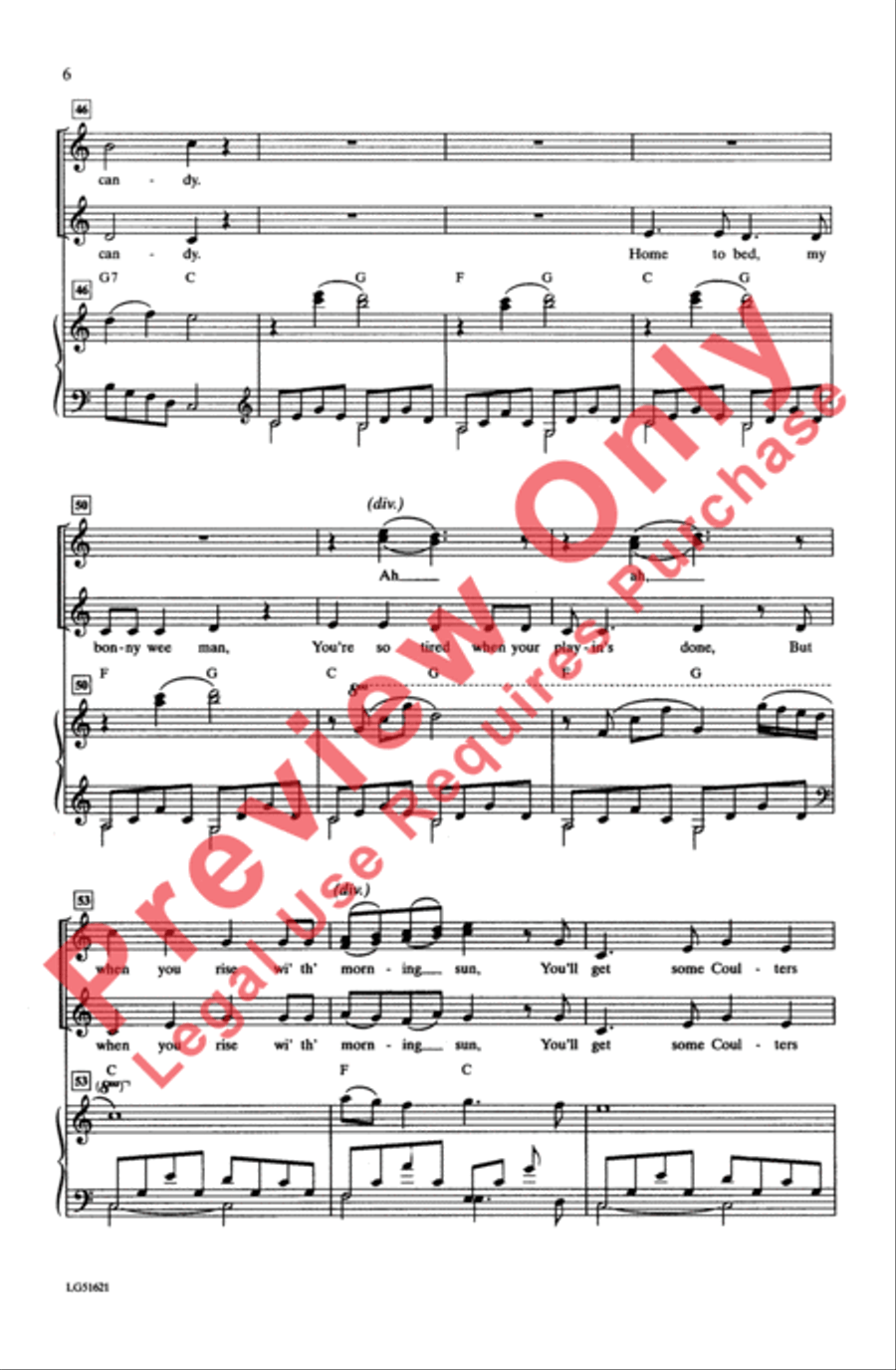 Coulters Candy 2-Part scores gallery preview page 6