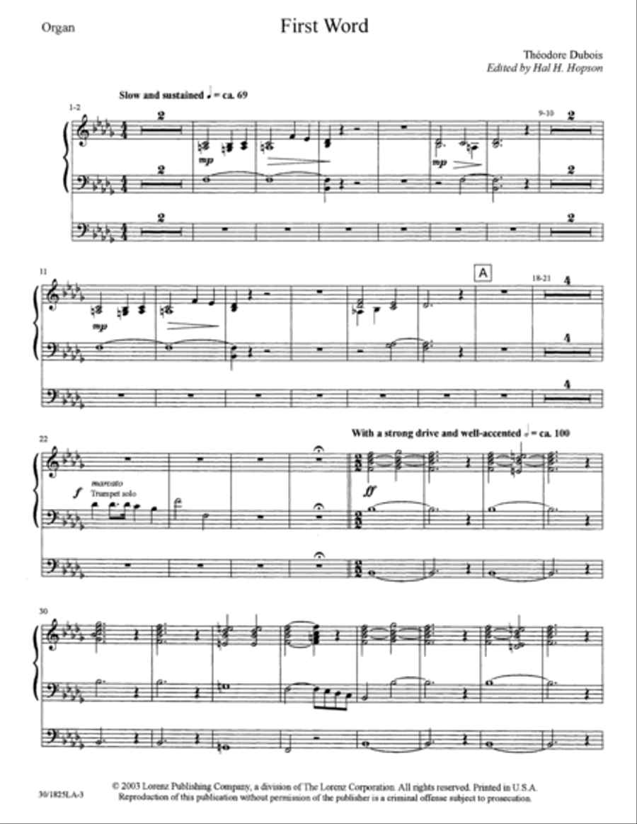 The Seven Last Words of Christ - Organ Choir scores gallery preview page 5