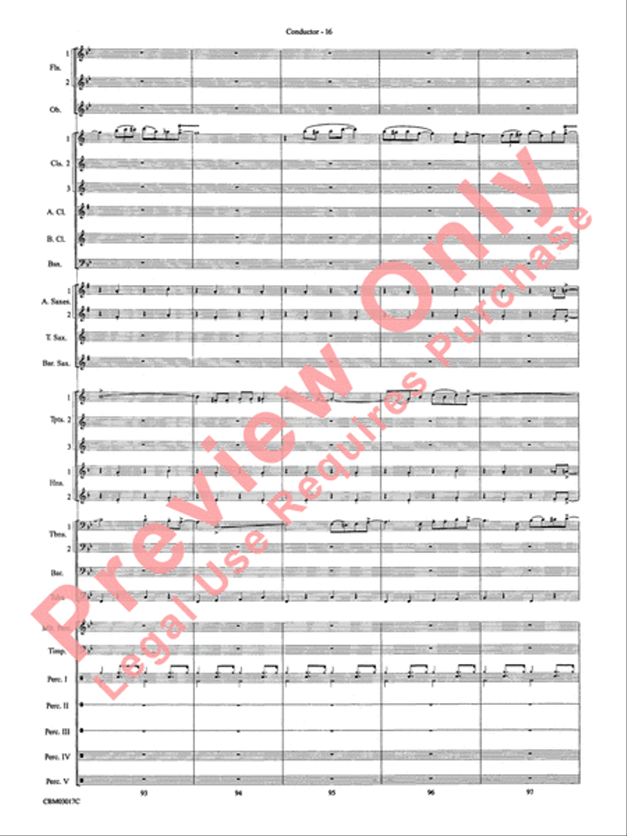 Happy Birthday Around the World Concert Band scores gallery preview page 19