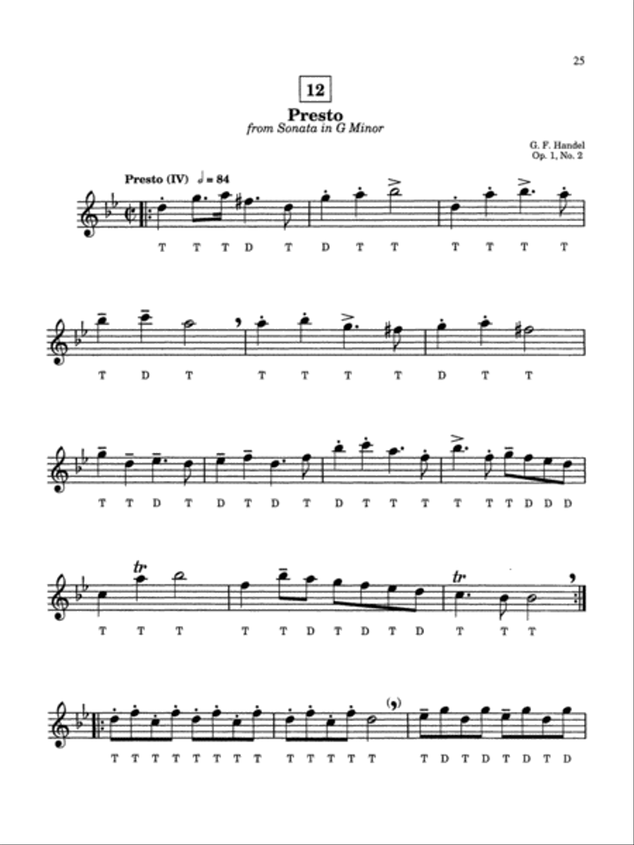 Suzuki Recorder School (Alto Recorder), Volume 2 Alto Recorder scores gallery preview page 15