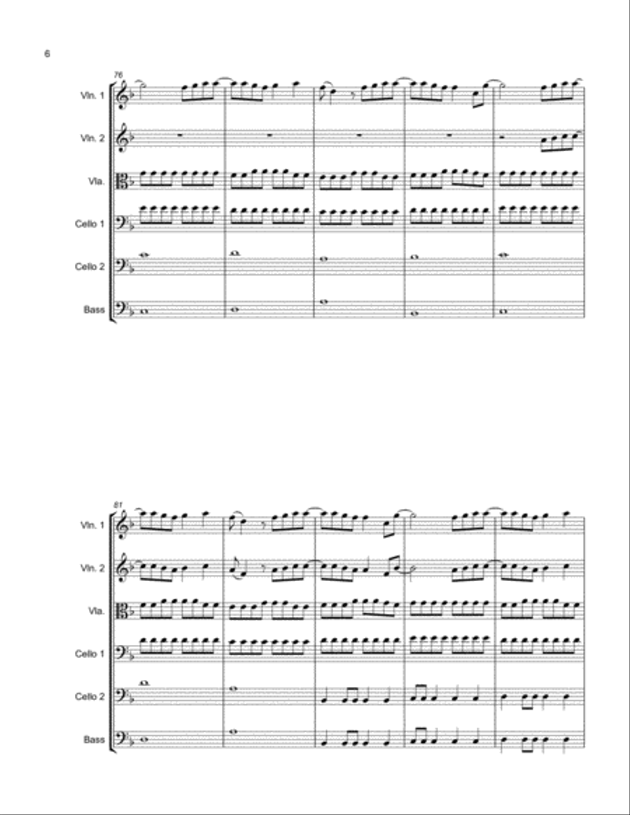 Handclap Small Ensemble scores gallery preview page 6
