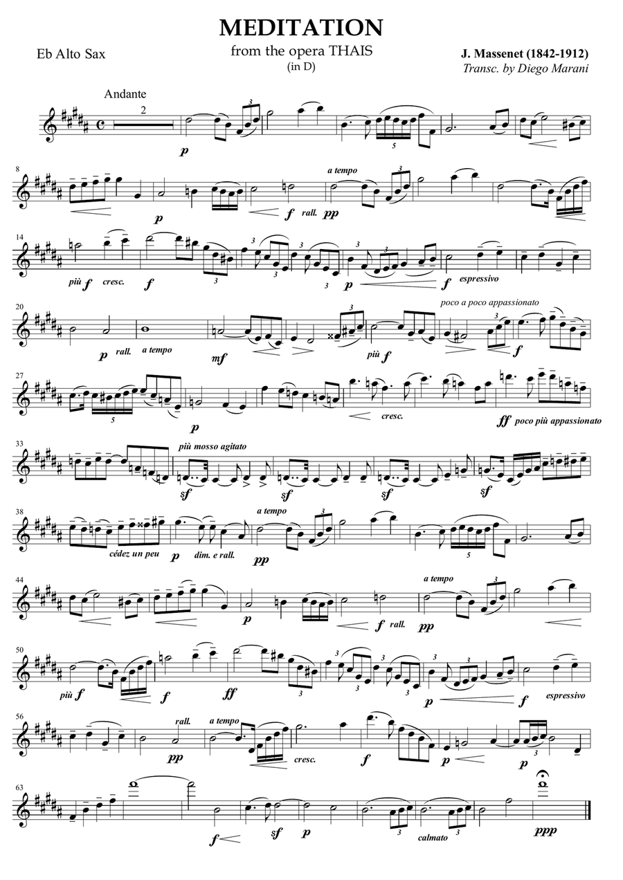 Meditation from thais piano top